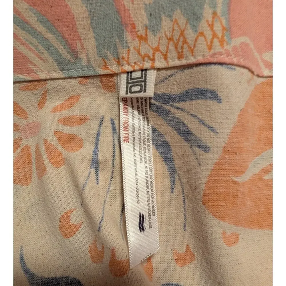 Urban Outfitters Gail Retro Floral Shower Curtain
